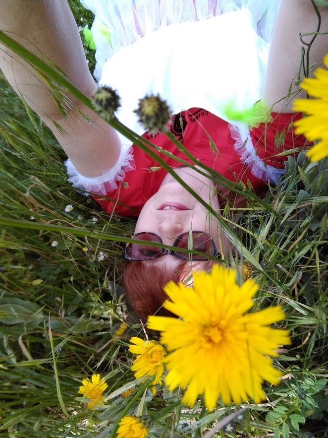 stunner in wild garden